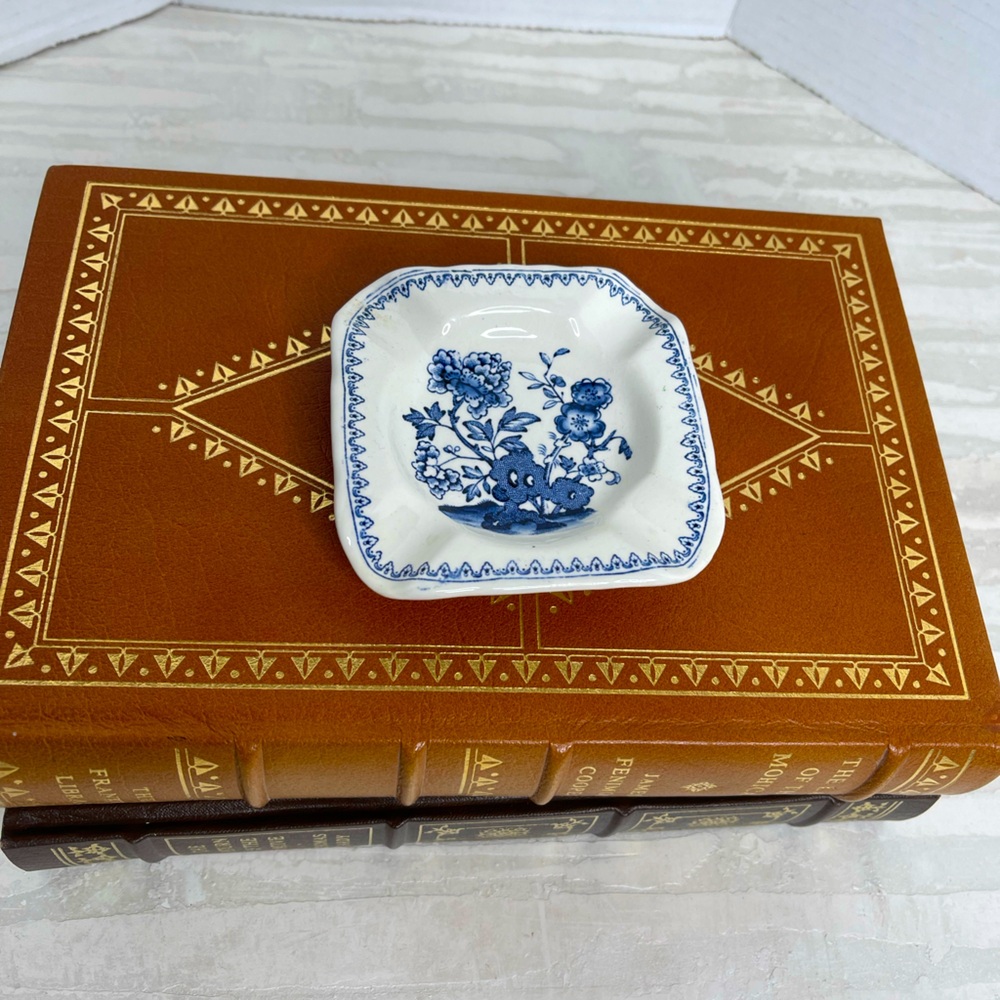 Rare Vintage 1930's Mason's Ironstone Ash Tray, Chinoiserie Pattern, Manchu